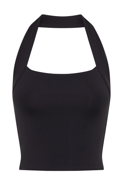 Renee Halter Top - Black-My Chic Way.All Rights Reserved