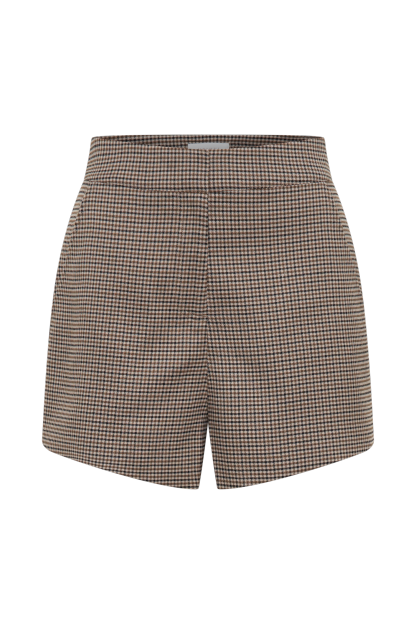 Radley Tailored Short - Tan Check-My Chic Way.All Rights Reserved