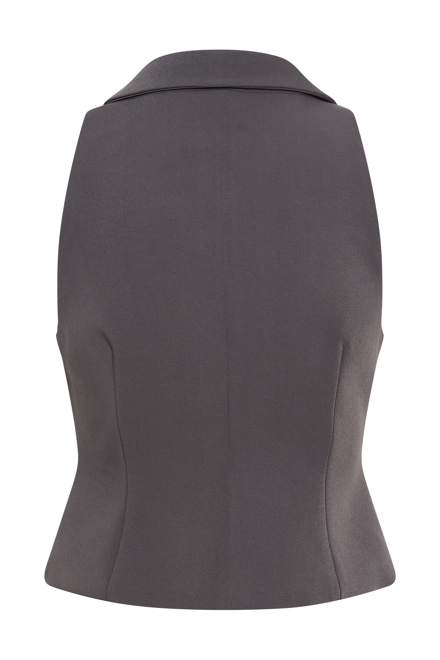 Mura Suiting Vest - Charcoal-My Chic Way.All Rights Reserved