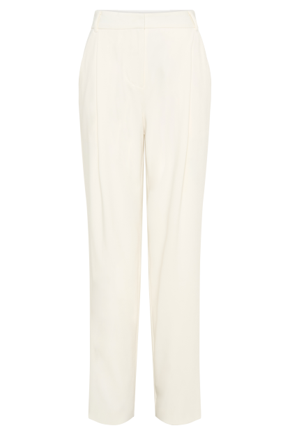 Allanah Straight Leg Pant - Ivory-My Chic Way.All Rights Reserved
