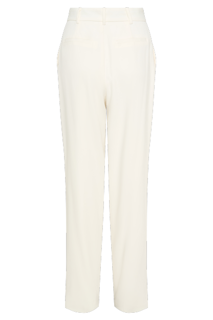 Allanah Straight Leg Pant - Ivory-My Chic Way.All Rights Reserved