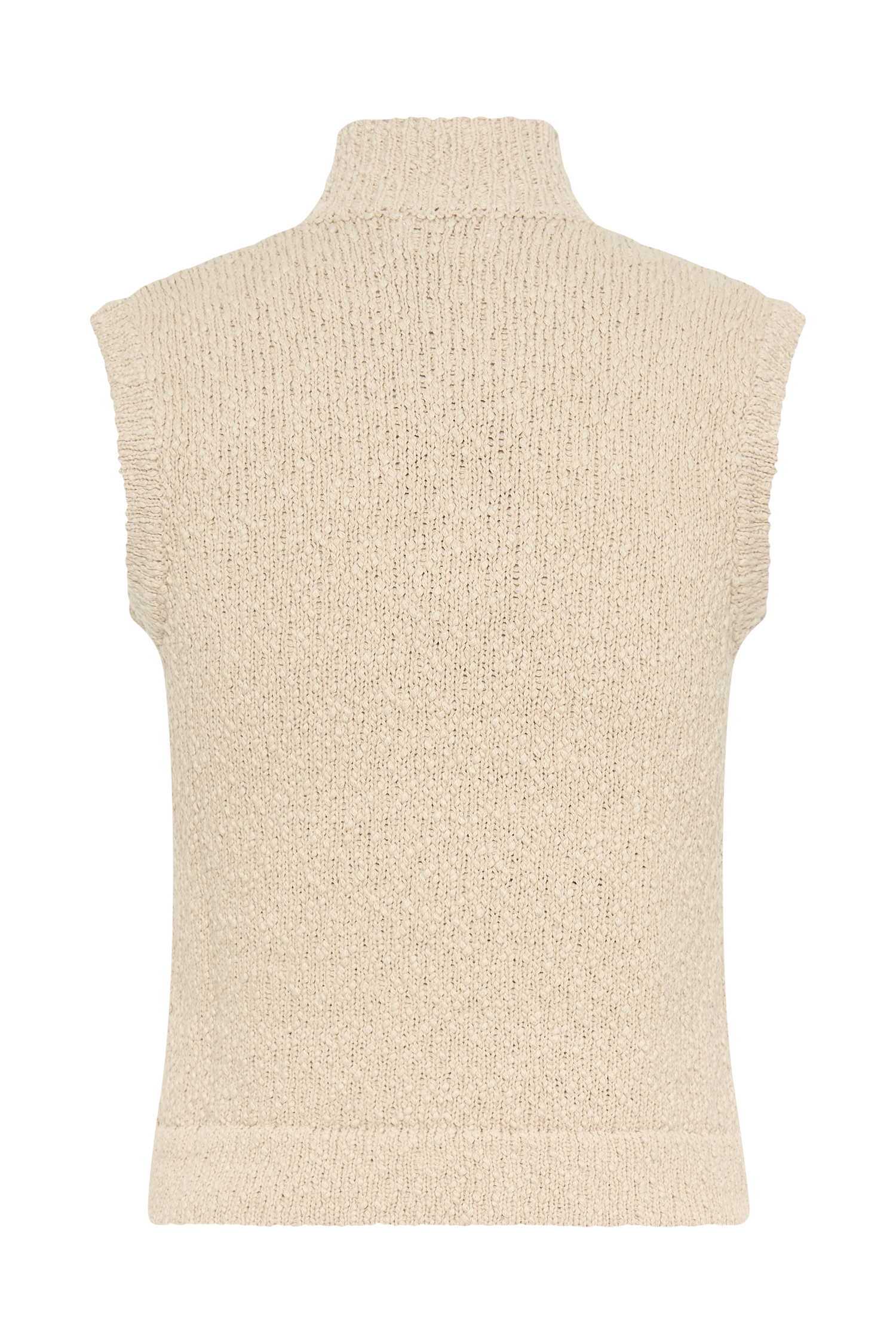 Azalea Sleeveless Knit Top - Wheat-My Chic Way.All Rights Reserved