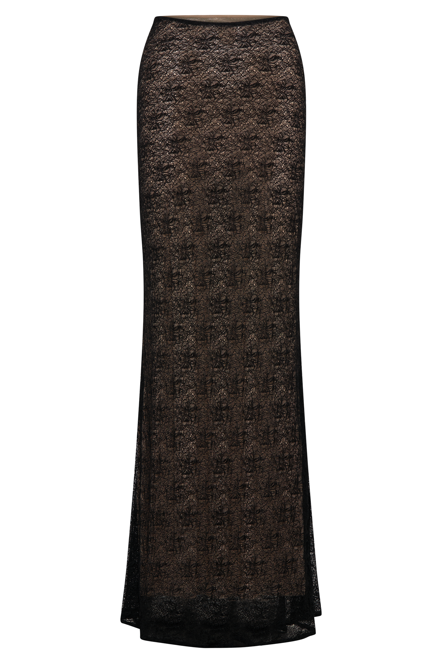 Robyn Sheer Lace Maxi Skirt - Black-My Chic Way.All Rights Reserved