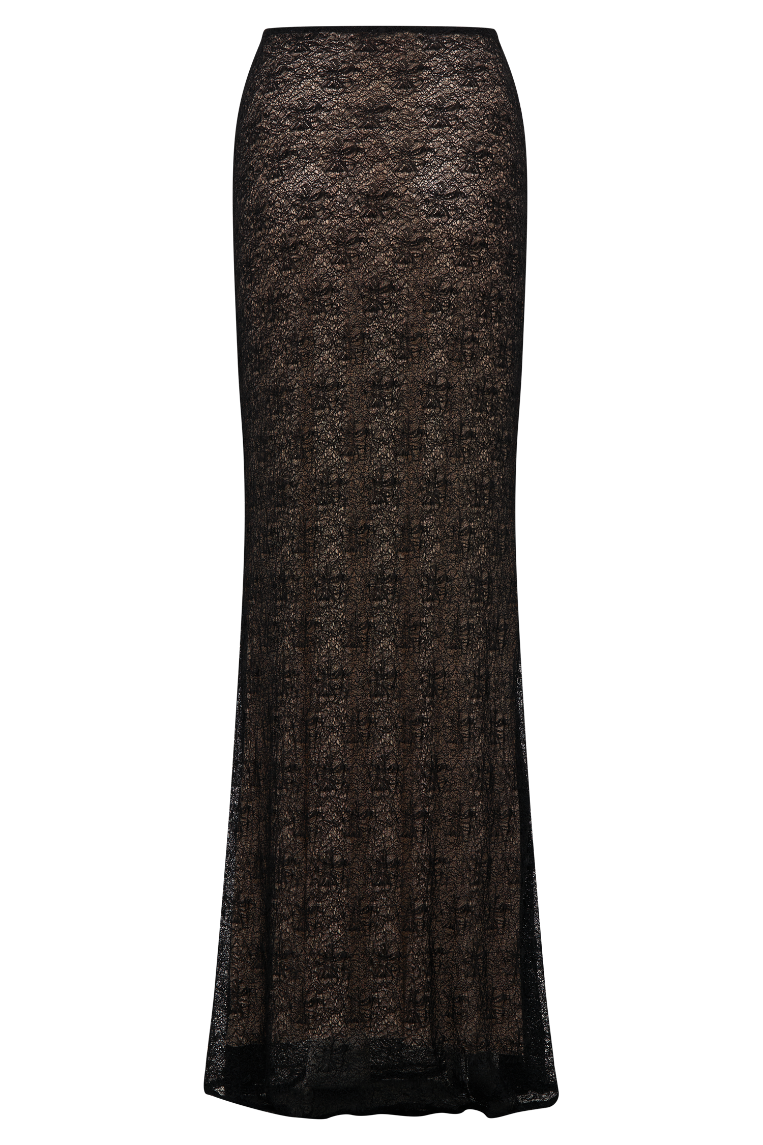 Robyn Sheer Lace Maxi Skirt - Black-My Chic Way.All Rights Reserved