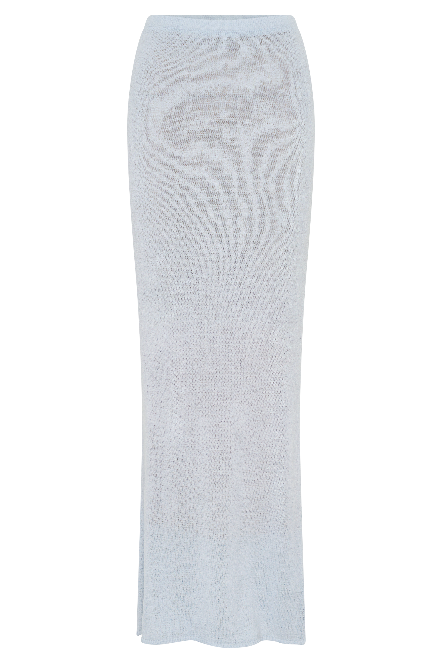 Phoebe Knit Maxi Skirt - Ice Blue-My Chic Way.All Rights Reserved