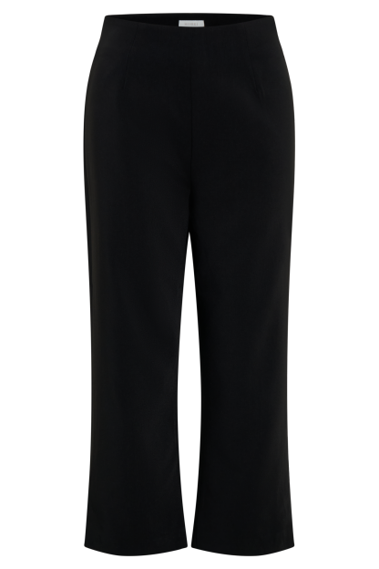 Nola Suiting Capri Pants - Black-My Chic Way.All Rights Reserved