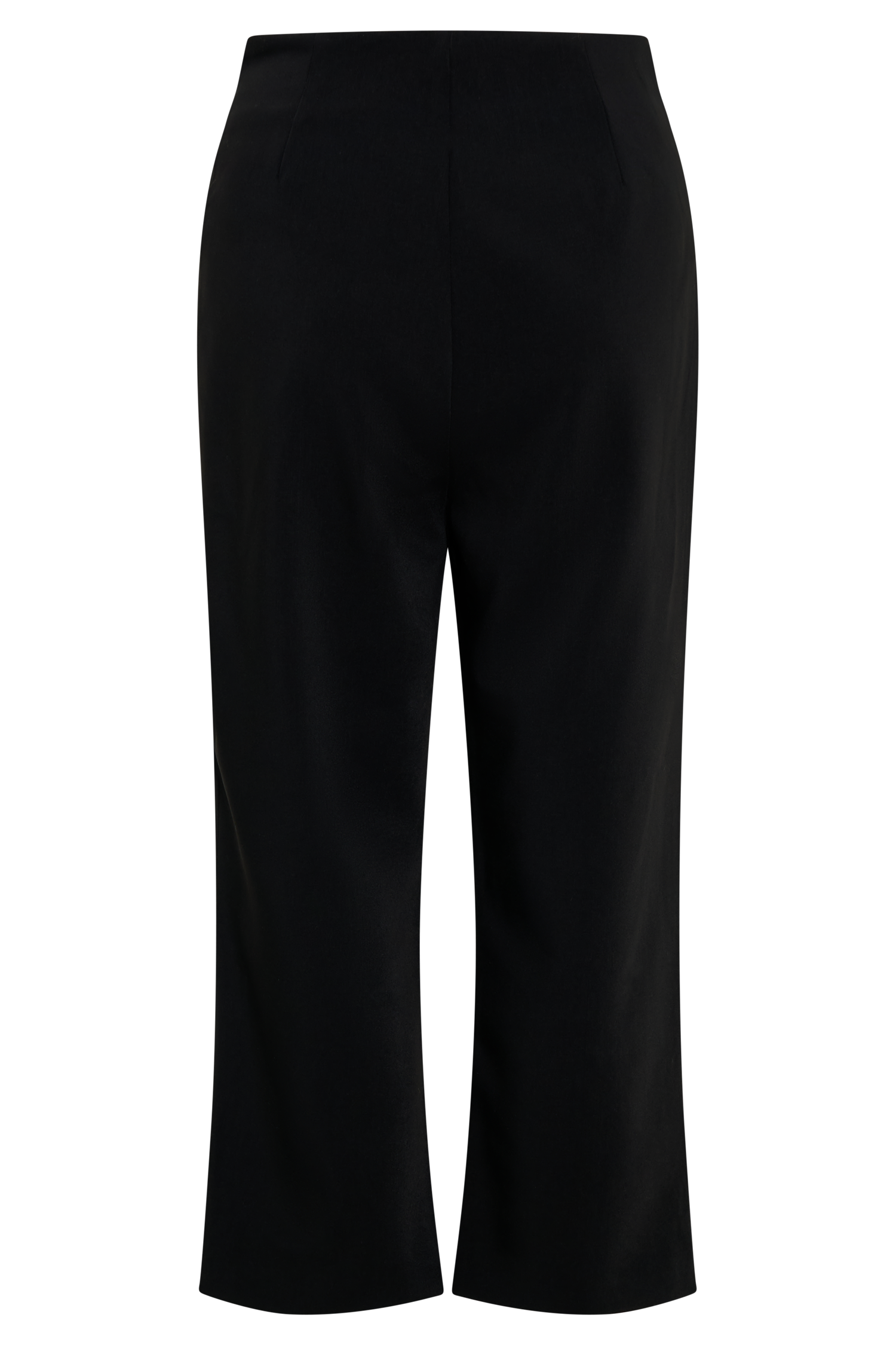 Nola Suiting Capri Pants - Black-My Chic Way.All Rights Reserved