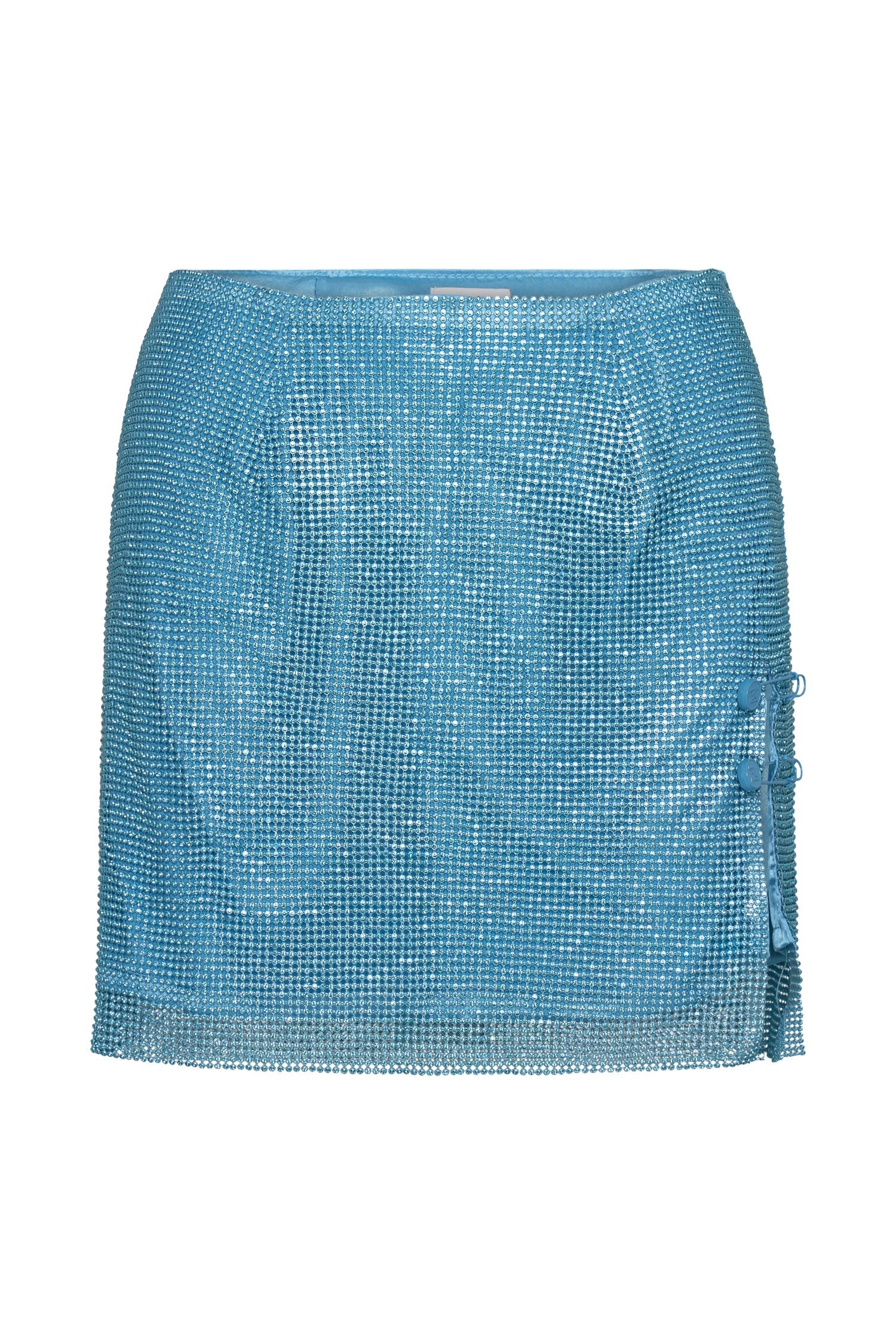 Marlena Glomesh Mini Skirt - Aquamarine-My Chic Way.All Rights Reserved