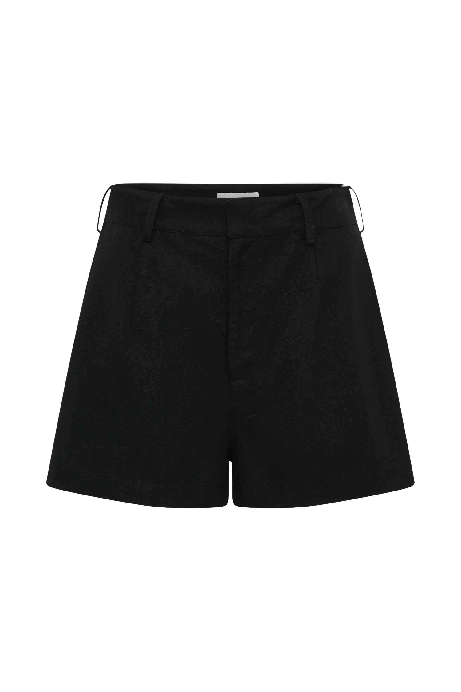 Jadri Linen Shorts - Black-My Chic Way.All Rights Reserved