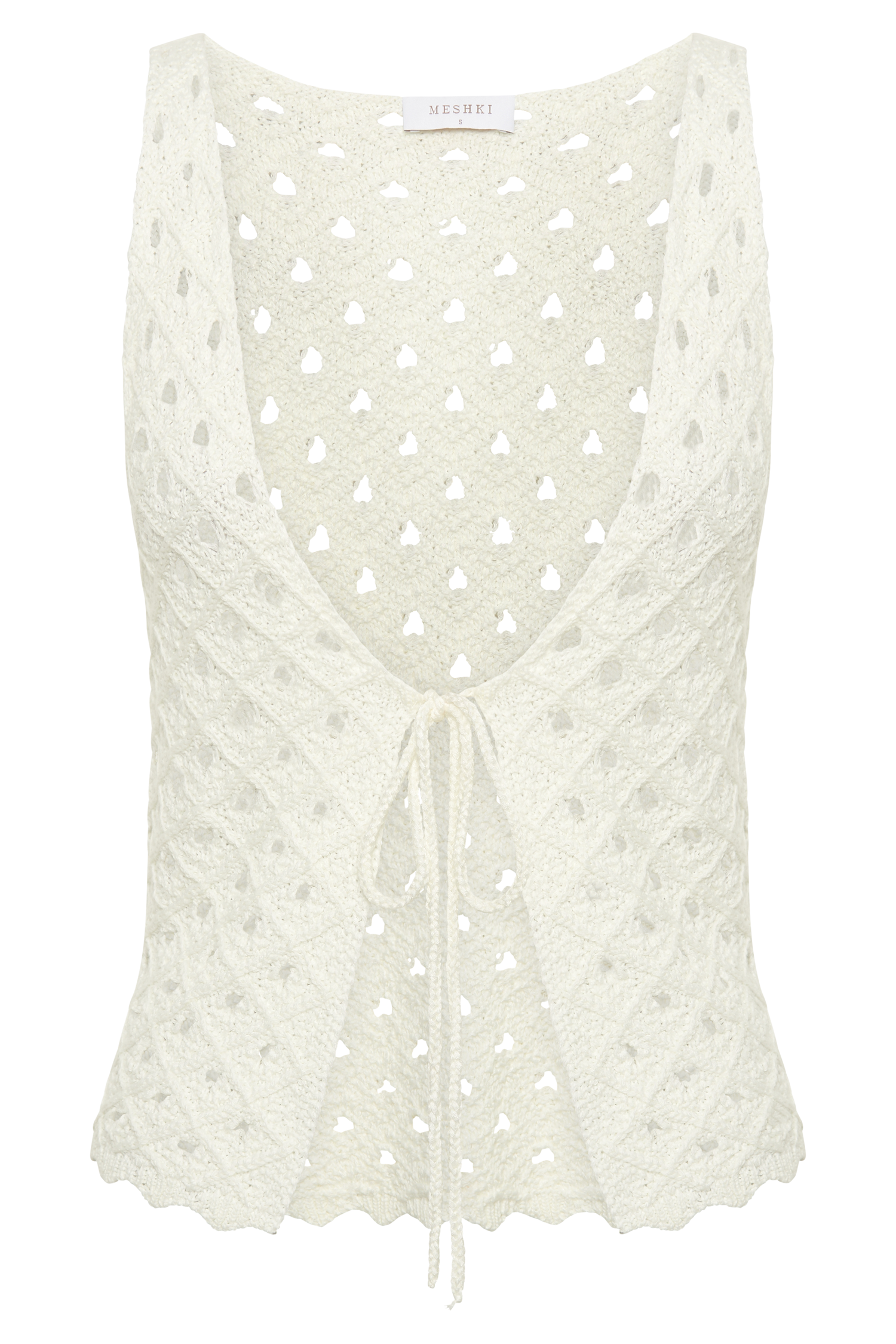Santana Crochet Top - Ivory-My Chic Way.All Rights Reserved