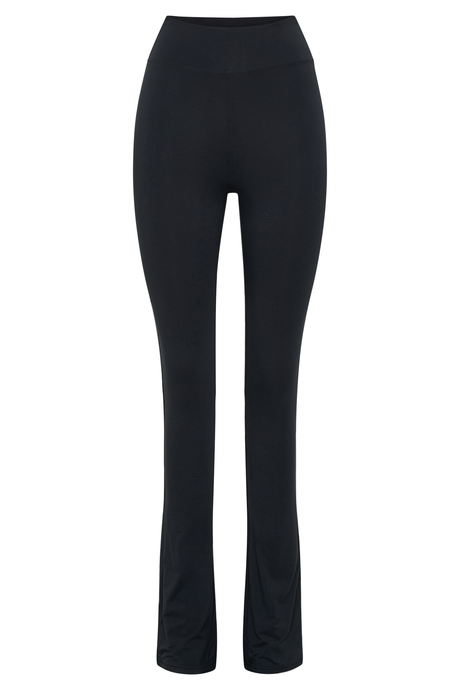 Sabrina Modal Straight Leg Pant - Black-My Chic Way.All Rights Reserved