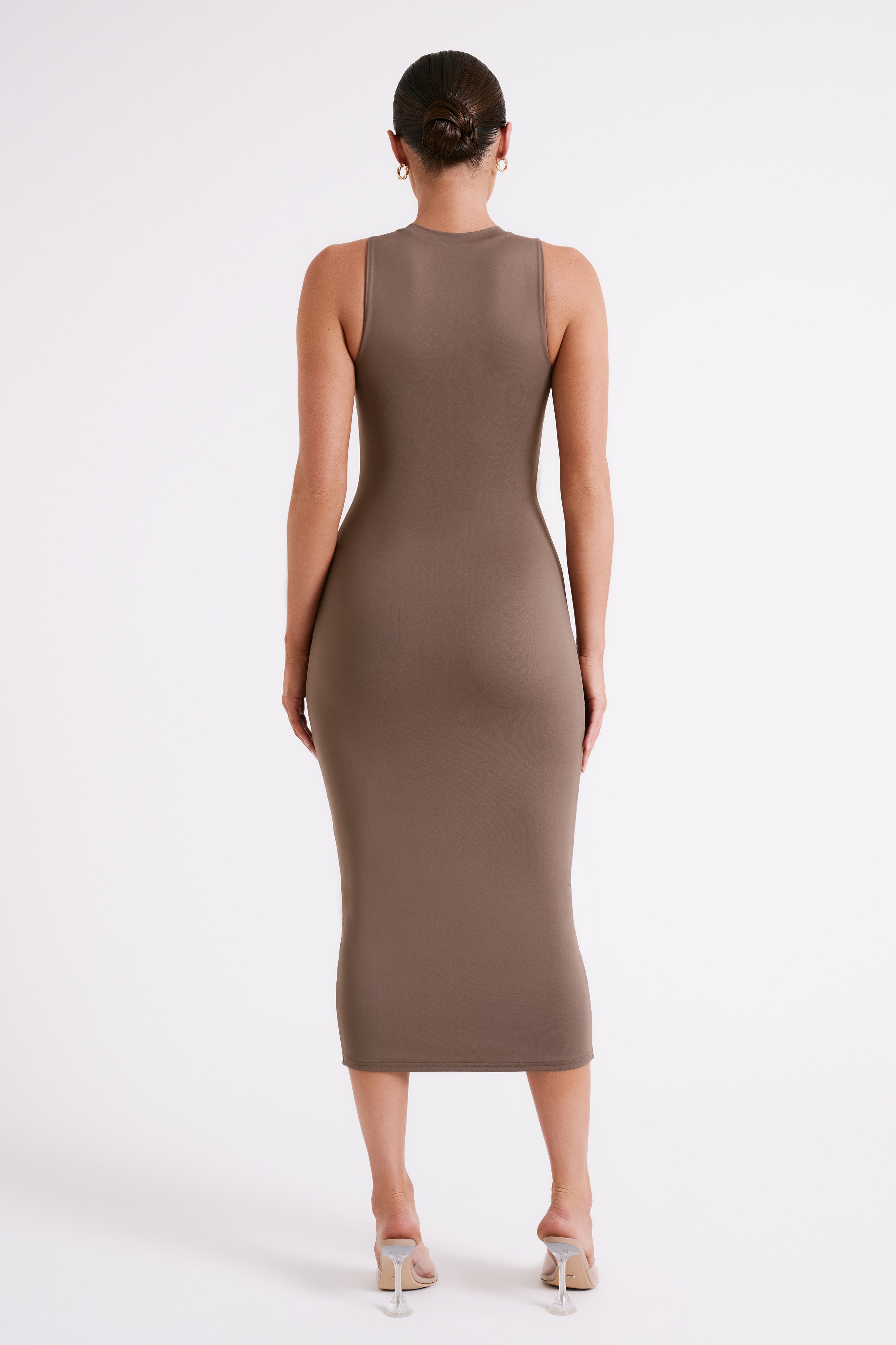 Jill Sleeveless Tank Midi Dress - Coco-My Chic Way.All Rights Reserved