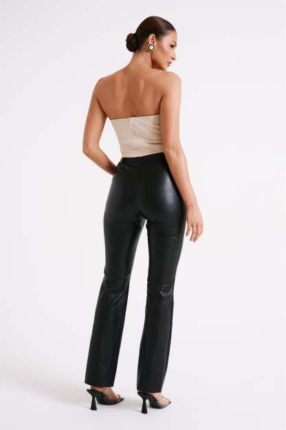 Dahlia Strapless V Corset - Cream-My Chic Way.All Rights Reserved