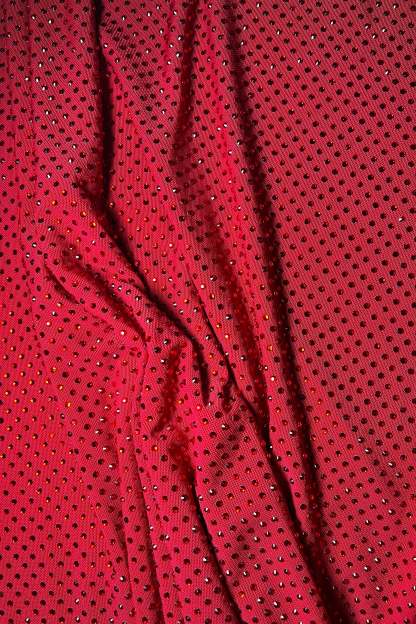 Rafaela Diamante Maxi Dress - Vermilion Red-My Chic Way.All Rights Reserved