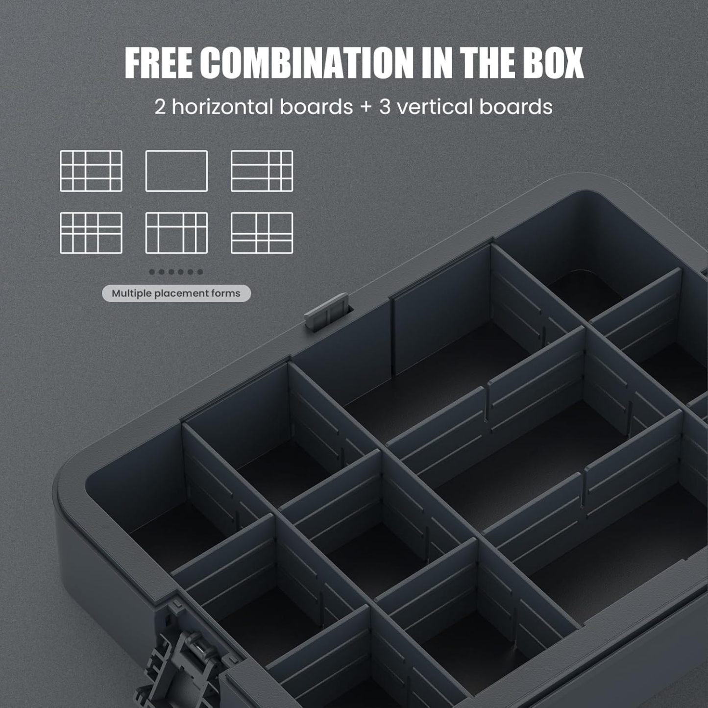 525 Mechanics Tools Kit - Expansion Screws, Cold Pressed Round Terminals, Hexagon Socket Head Cap Screws And Barrel Nuts Parts Storage Case Tools Box Organizer Hardware Organizers