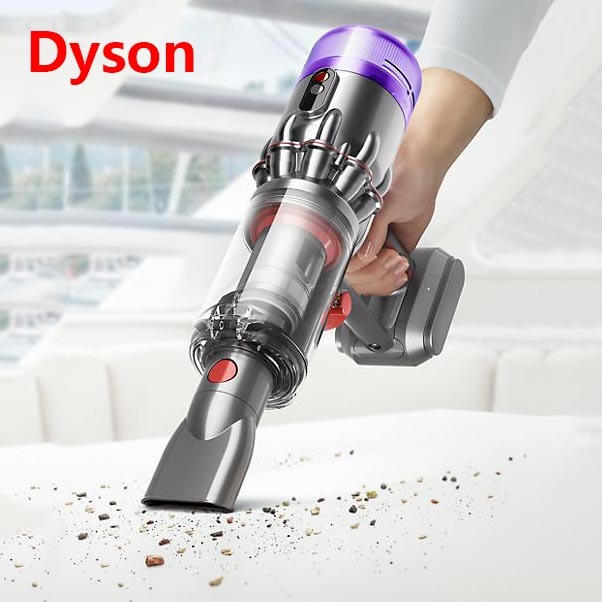 Η Σούπερ Σκούπα Χειρός της Dyson έχει εξαιρετική δύναμη αναρρόφησης για να κρατήσει το αυτοκίνητο και το εσωτερικό σας καθαρό.