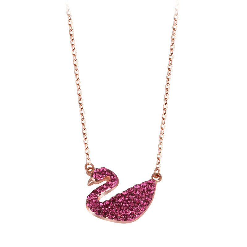 🔥Labutí křišťálový náhrdelník Swarovski, limitováno na 89 sad