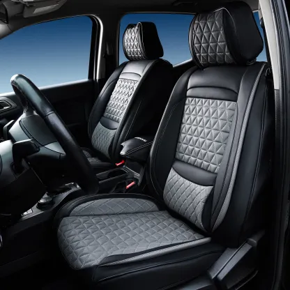 🚗2024 Husă scaun de lux din piele de înaltă calitate - Potrivită pentru toate vehiculele (personalizare gratuită❗)