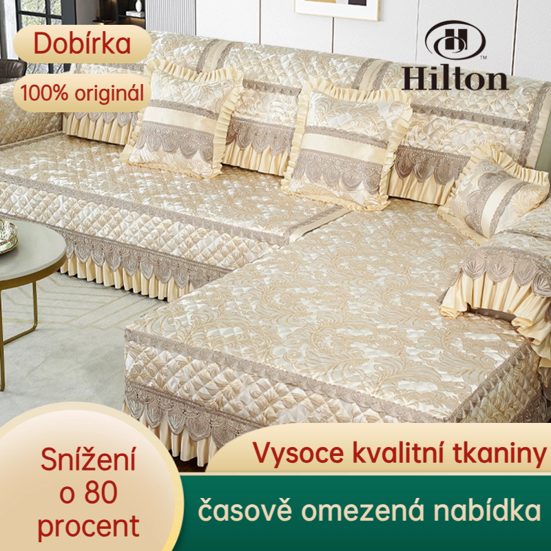 🔥【50% sleva】2023 univerzální čtyřsezónní potah na sedačku, vhodný pro sedačky ve tvaru L s jednoduchými moderními vzory.