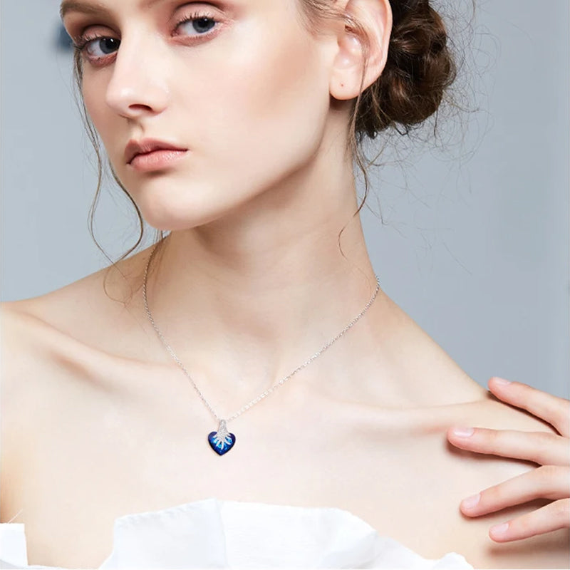 Brilliant Love Crystal Necklace Gift