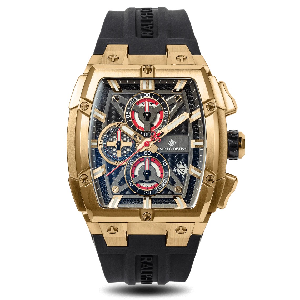 Polaris Chrono – Елегантен мъжки хронограф – Обсидианово черен