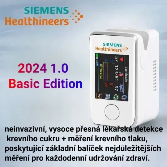 ✨Neinvazivní glukometr Siemens - nový zážitek z bezbolestného a neinvazivního měření glykémie Rozlučte se s bolestí🌟