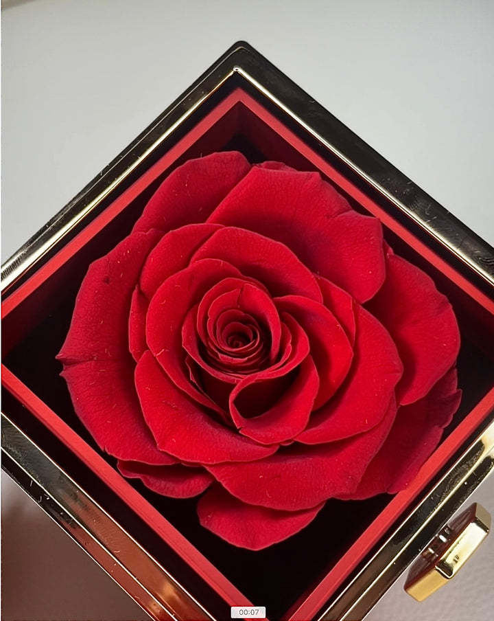 💖📿50% sleva 🎁Eternal Rose Box - Colier personalizat gravat