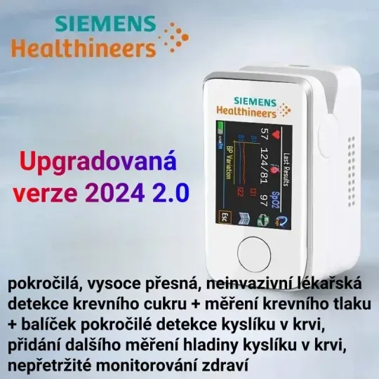 ✨Neinvazivní glukometr Siemens - nový zážitek z bezbolestného a neinvazivního měření glykémie Rozlučte se s bolestí🌟