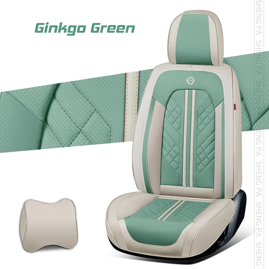 "American Zeta 2023 American Zeta 2023 Set complet de huse universale respirabile impermeabile din piele pentru mașini, SUV-uri, camioane