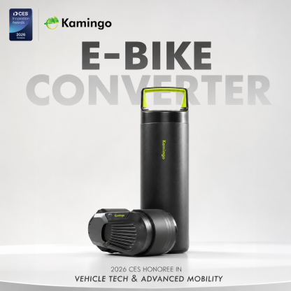 Proměňte své kolo v 750W elektrokolo během několika sekund Kamingo E-bike Converter: Vítejte v Bikebot Life