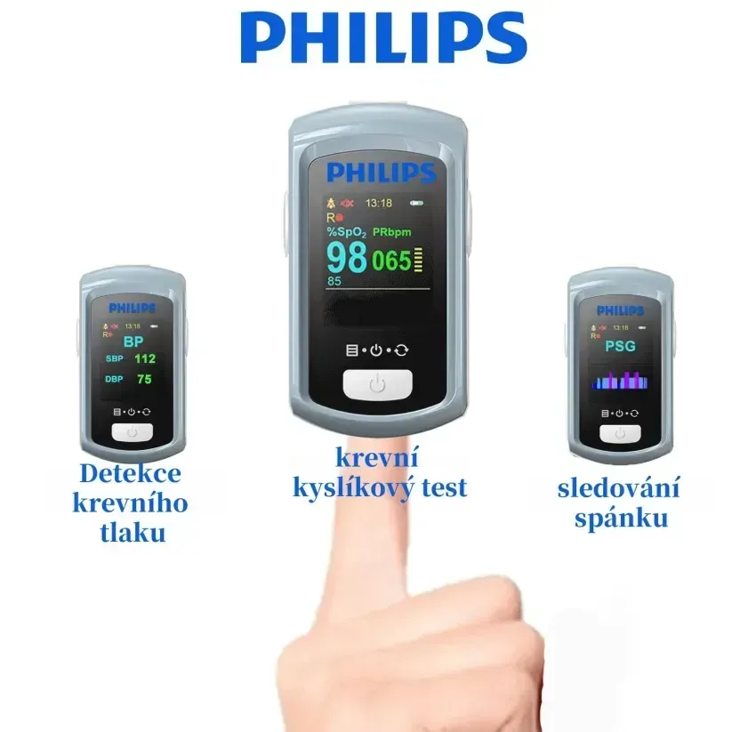 Neinvazivní laserový glukometr Philips 2025, není nutný žádný odběr krve