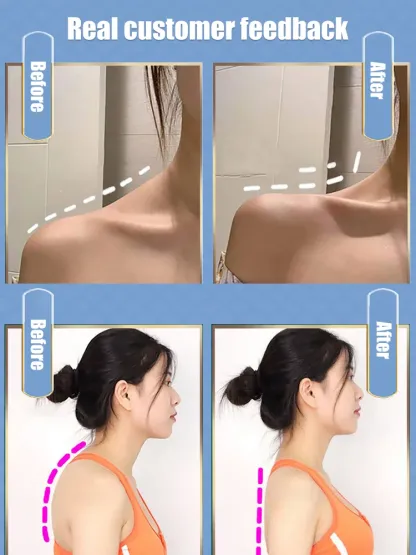 🔥Experimentați relaxarea supremă cu aparatul de masaj pentru gât Smart Humanoid Neck Massager - Your Personal maseur personal!