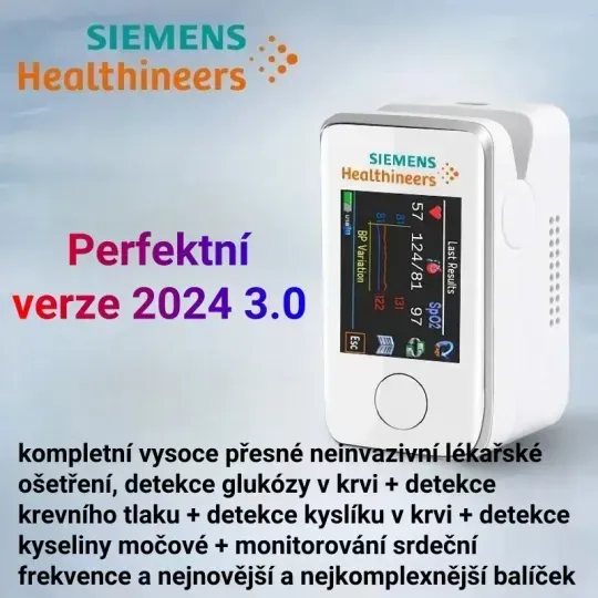 ✨Neinvazivní glukometr Siemens - nový zážitek z bezbolestného a neinvazivního měření glykémie Rozlučte se s bolestí🌟