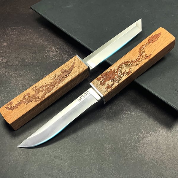 🐉Handmade Portable 2 In 1 Dragon and Phoenix Double Blades🐉🗡