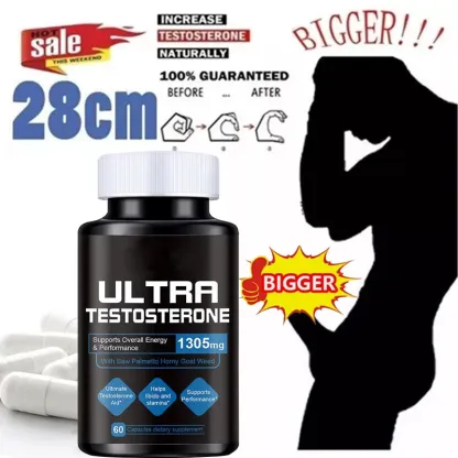 Pilulky na zvýšení mužské potence pro muže, Hard Rock Stamina, zvyšují testosteron, zvyšují výdrž a zvyšují libido