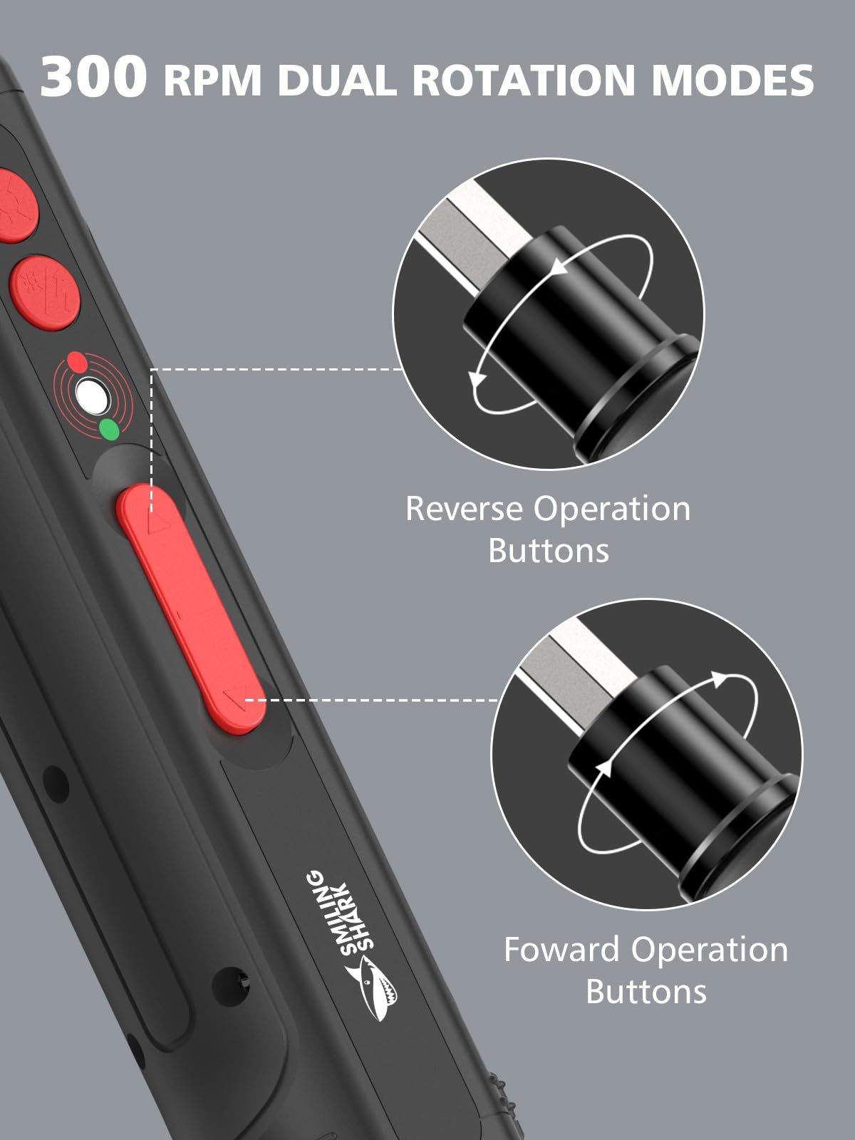 Chave de fenda elétrica multifuncional e potente