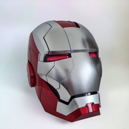 Helma Iron Man MK5 Silver Edition (s hlasovým ovládáním)
