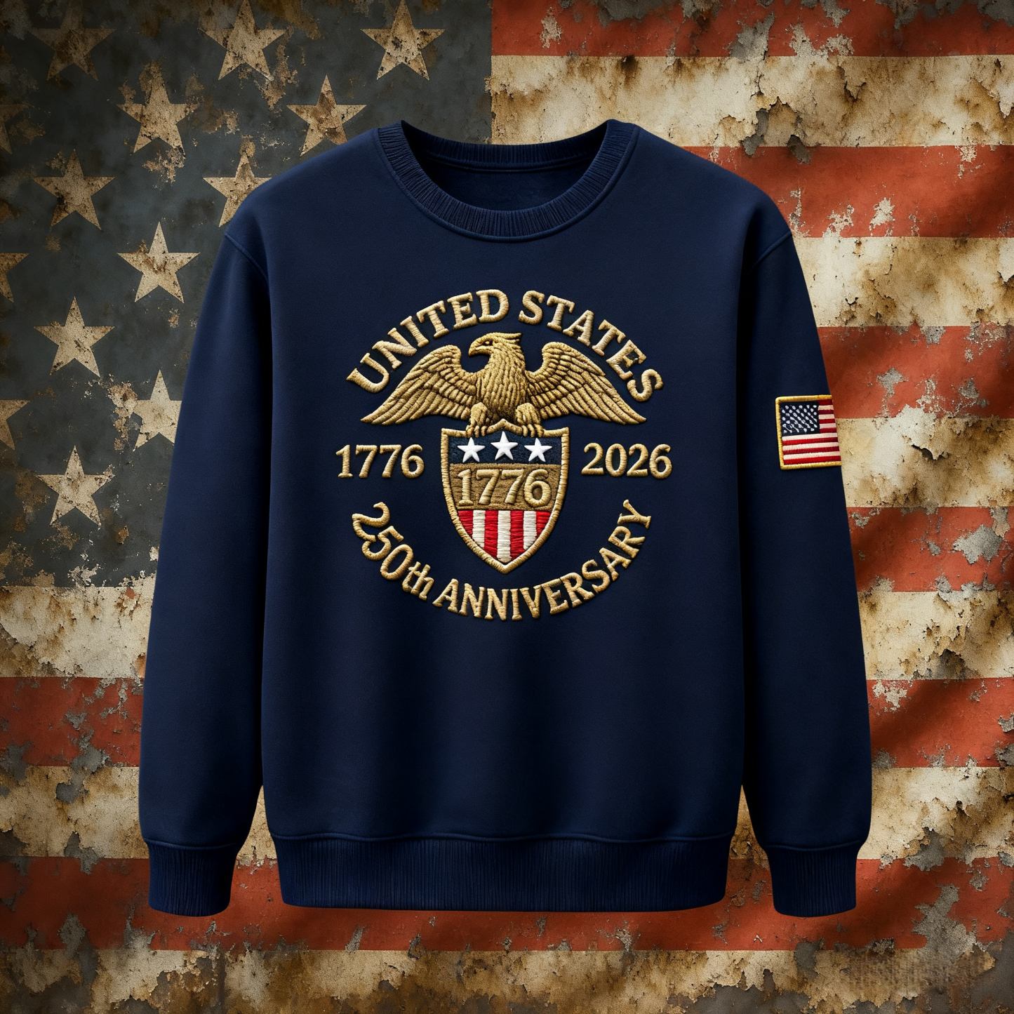 🦅🇺🇸 United States 250th Anniversary Commemorative Sweatshirt