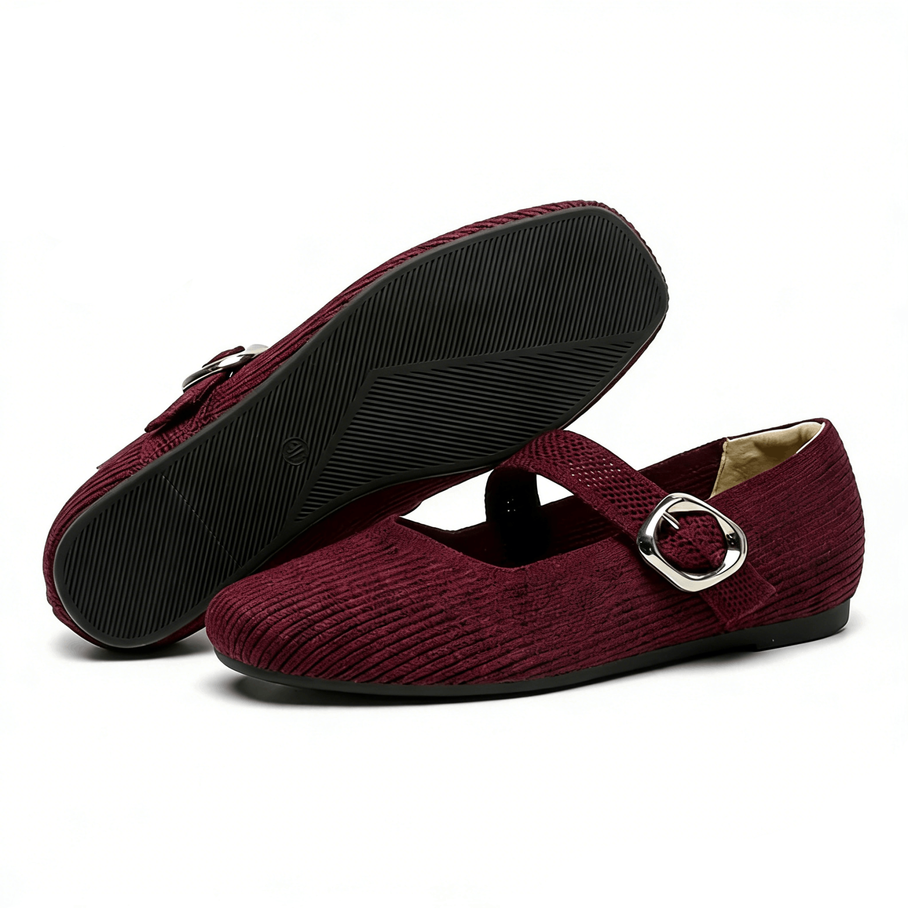 Women Comfortable Arch Support Non-Slip Flat Shoes