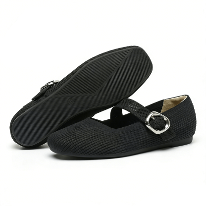 Women Comfortable Arch Support Non-Slip Flat Shoes