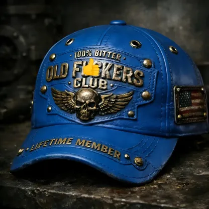 🎄Early Christmas 49% OFF❤️Old Fuckers Club-Vintage Baseball Cap🎁