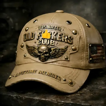 🎄Early Christmas 49% OFF❤️Old Fuckers Club-Vintage Baseball Cap🎁