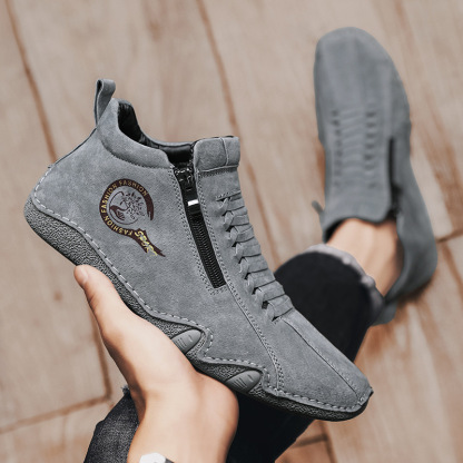 ⏰Last Day 50% OFF🔥Men's genuine leather arch support orthotic shoes