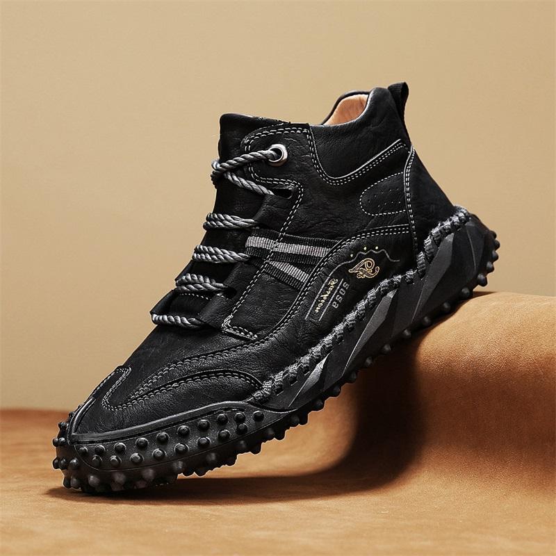 ⏰ 60% off -Men's stylish genuine leather thick-soled orthotic shoes