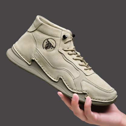 Last day 70% off 🔥⏱️Men's genuine non-slip calfskin hiking shoes