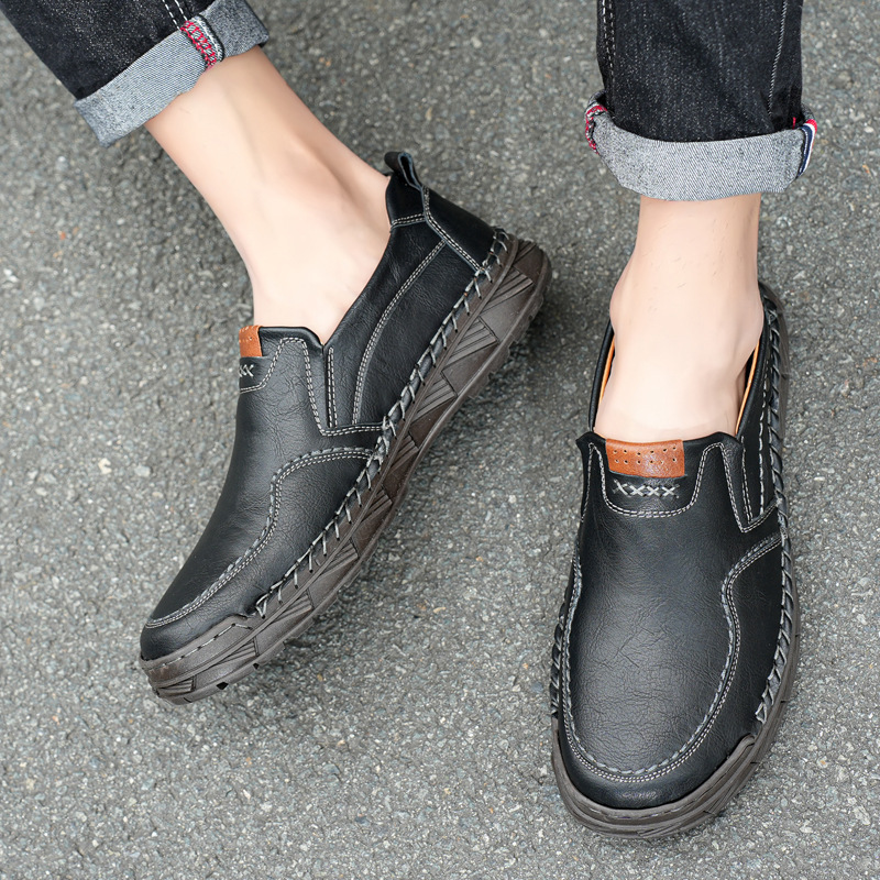 ⏰Promotion - 70% OFF🔥Men's casual leather orthotic loafers with arch support