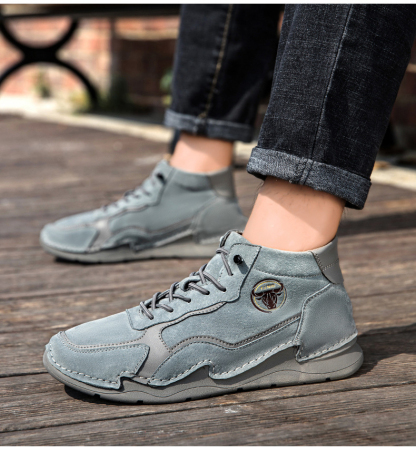 Last day 70% off 🔥⏱️Men's genuine non-slip calfskin hiking shoes