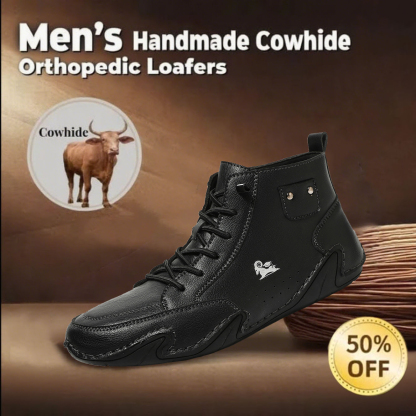 🔥Hot-selling recommendations 50% off today only🔥Men's authentic orthopedic high-top shoes to relieve foot pain