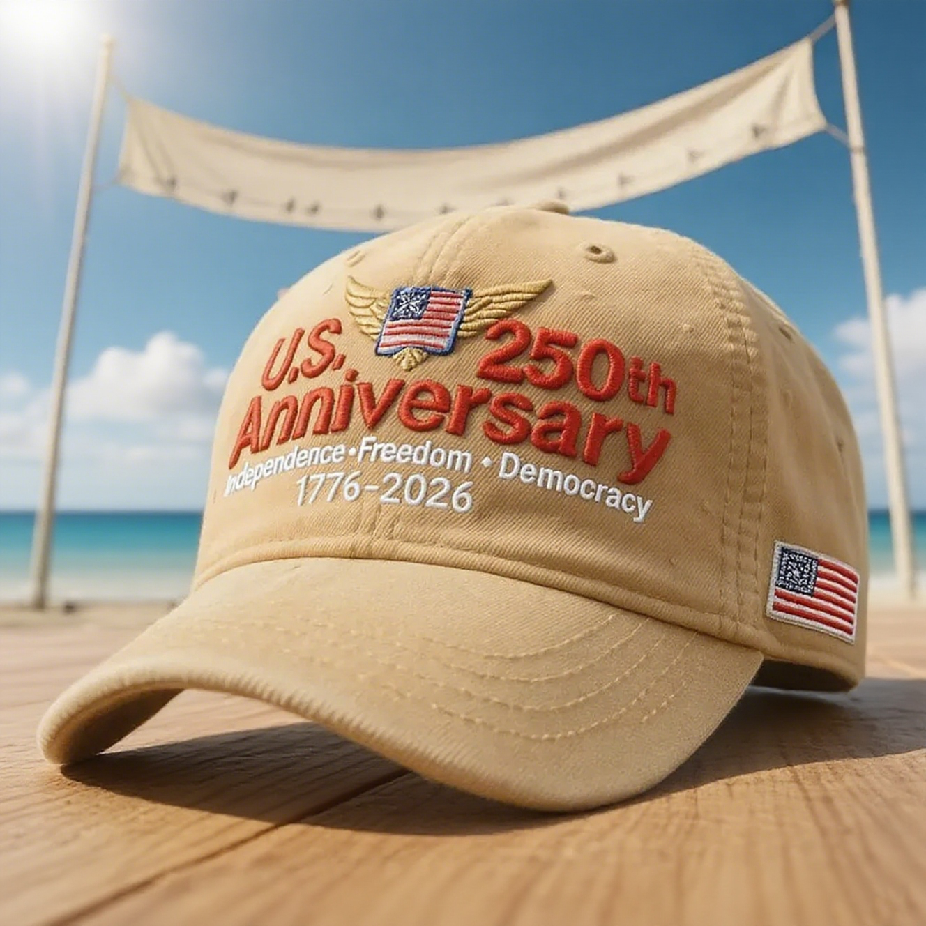 🔥LAST DAY 49% OFF - U.S. 250th  Anniversary Retro Washed Cap