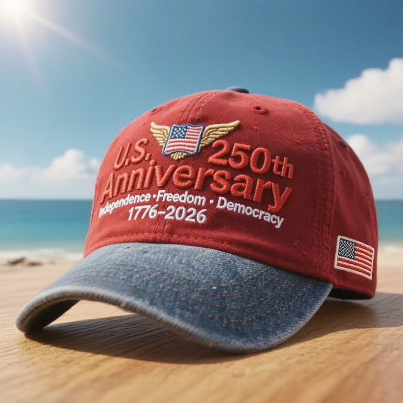🔥LAST DAY 49% OFF - U.S. 250th  Anniversary Retro Washed Cap